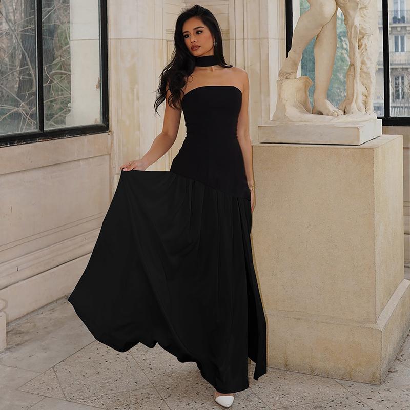 LINDSAY - Elegant Sleeveless Bodycon Maxi Party Dress