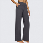 WHITNEY - Comfortable High-Waist Wide Leg Pants for Yoga and Outdoor Fun
