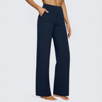 WHITNEY - Comfortable High-Waist Wide Leg Pants for Yoga and Outdoor Fun