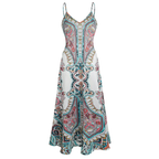 HELGA – Flowy Floral Vacation Maxi Dress