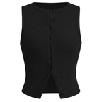 KYLIE – Classic Ribbed Casual Crop Top