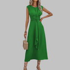 REESE - Elegant Sleeveless Round Neck Maxi Dress