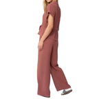 NELLE – Relaxed Collared Wide Leg Co-ord