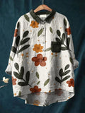 ELEANOR - Elegant Plant Art Shirt