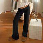 SANDOK - Casual Drawstring Straight Leg Pants