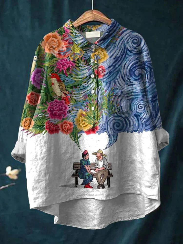 EMILY - Van Gogh Art Shirt