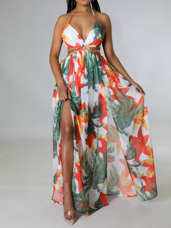 VANINA Radiant Floral Maxi Dress