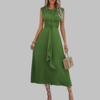 REESE - Elegant Sleeveless Round Neck Maxi Dress