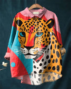 QUINN - Leopard Art Shirt