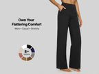 WHITNEY - Comfortable High-Waist Wide Leg Pants for Yoga and Outdoor Fun