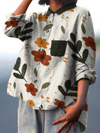 ELEANOR - Elegant Plant Art Shirt