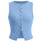 KYLIE – Classic Ribbed Casual Crop Top