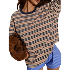 LAIZA – Modern Long Sleeve Striped Shirt