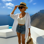 BLESSIE - Casual Ibiza Blouse