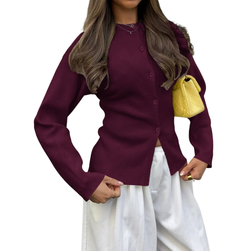 RAIKA – Contemporary Long Sleeve Cardigan