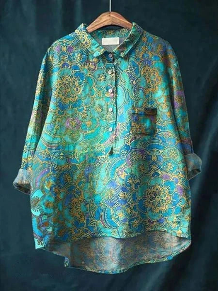 CLAUDINE - Serene Art Shirt