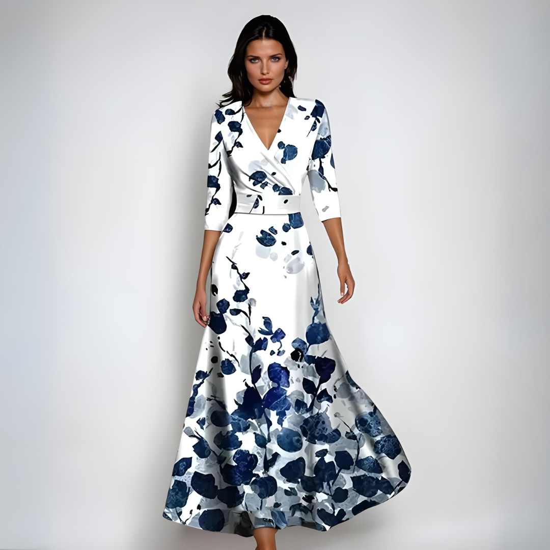 JOCELYN - Sophisticated Floral Dress