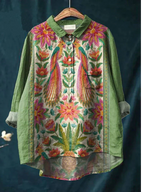 CLAUDINE - Serene Art Shirt