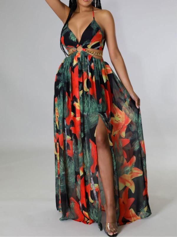 VANINA Radiant Floral Maxi Dress