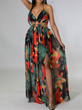 VANINA Radiant Floral Maxi Dress