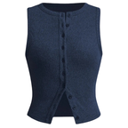 KYLIE – Classic Ribbed Casual Crop Top