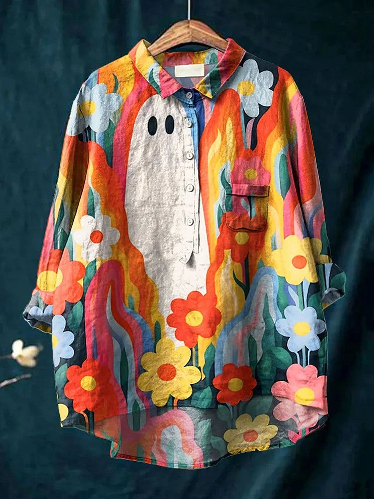 MAYLA - Plant Art Shirt
