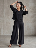 River | Layered Top Wide Leg Set