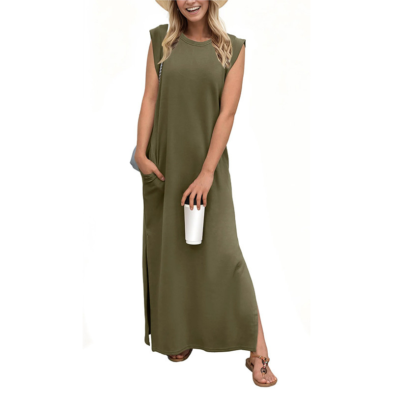 VIA – Casual Loose Maxi Long Dress