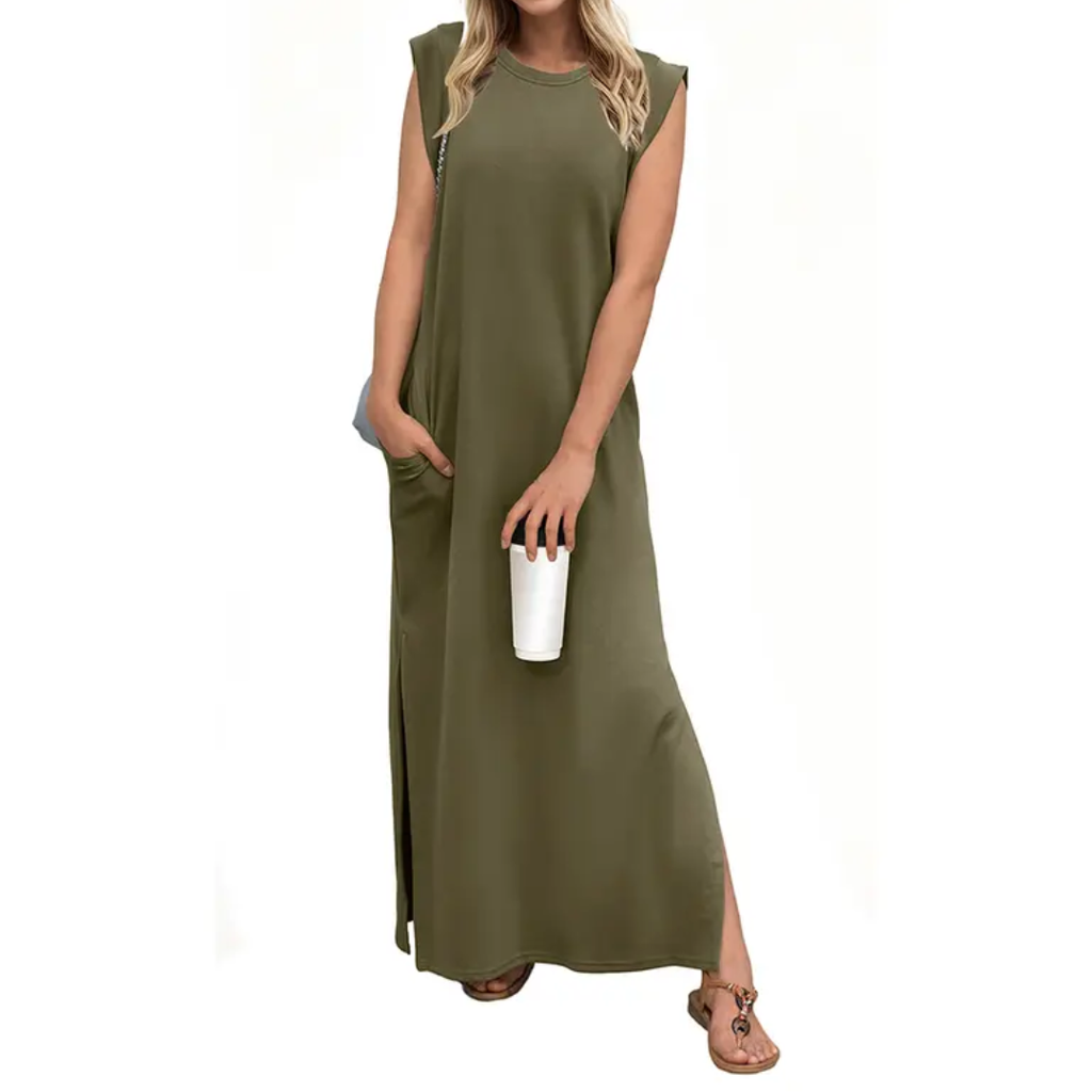 WREN – Breezy Split Pocket Maxi Dress