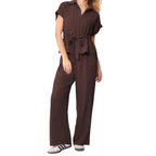 NELLE – Relaxed Collared Wide Leg Co-ord