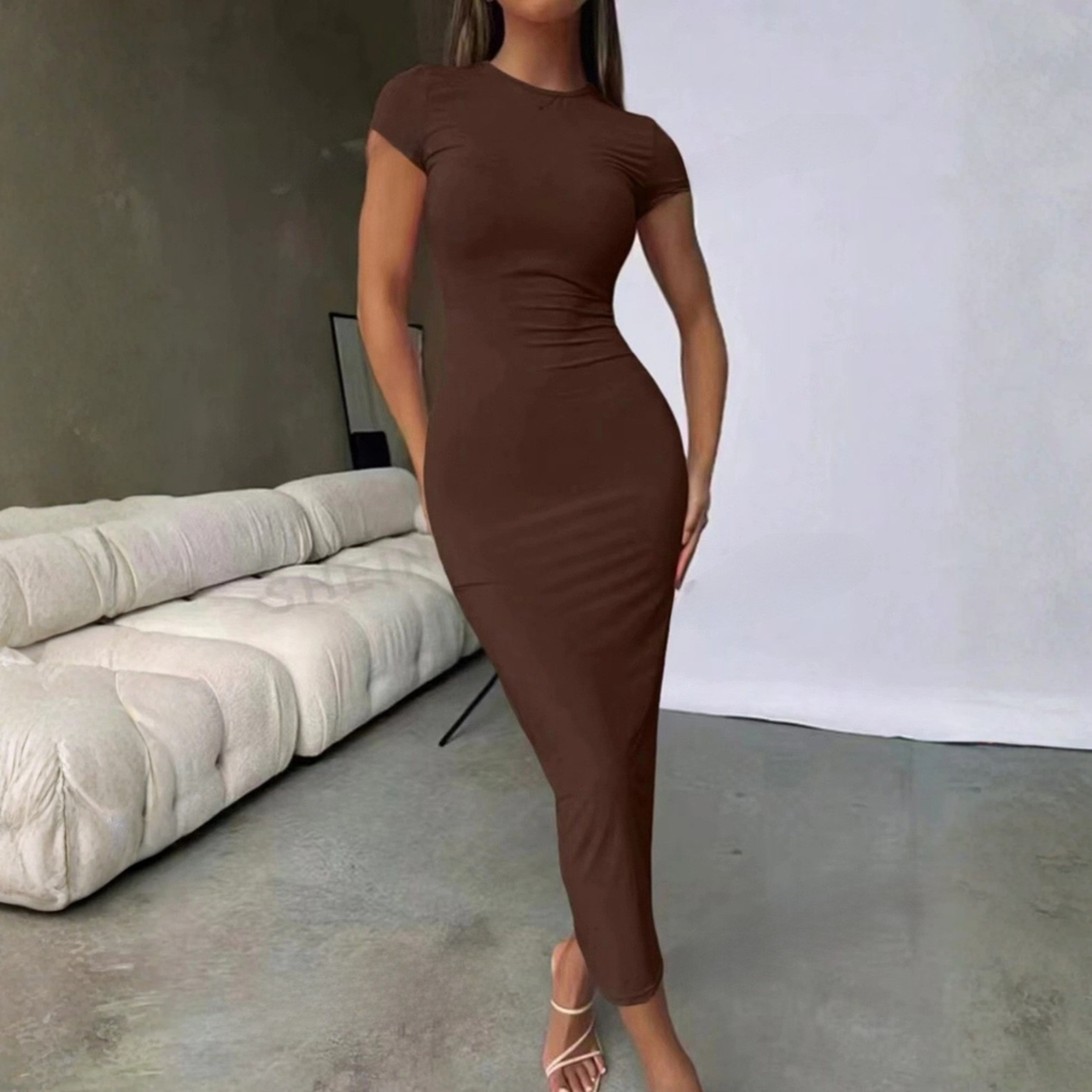 EMMELINE - Casual Slim Fit Summer Maxi Dress