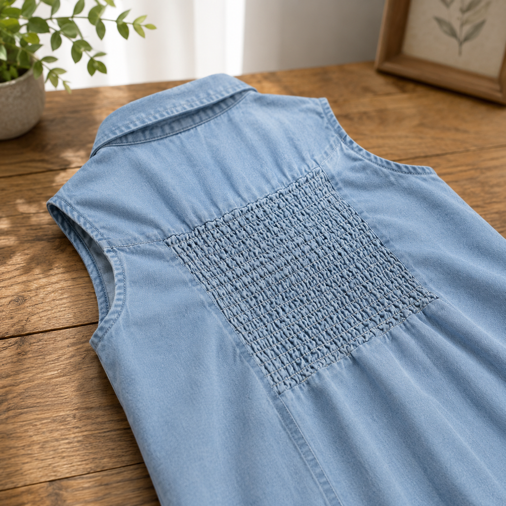 INOCENCIA – Classic Buttoned Down Deep V-Neck Maxi Dress