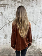 DAHLIA - Soft Velvet Shirt