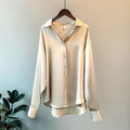 FLORENCE | Silky Long-Sleeve Blouse