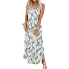 SOLANGE – Breezy Floral Pocket Maxi Dress