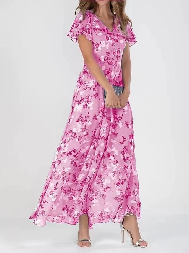 BRENDA – Flowing Floral Maxi Dress