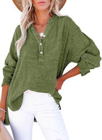 AYLA – Casual V-Neck Blouse