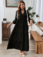 STELLA - Casual V-Neck Summer Maxi Dress