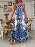 PUGAR - Chic Summer Sleeveless Strap Maxi Dress