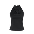 HENYA – Casual Sleeveless Summer Backless Top