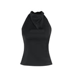 HENYA – Casual Sleeveless Summer Backless Top