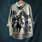 LUCIA - Cat Art Shirt