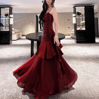 VIANNE - Glamorous Ruffled Maxi Dress