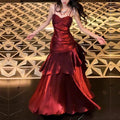 VIANNE - Glamorous Ruffled Maxi Dress