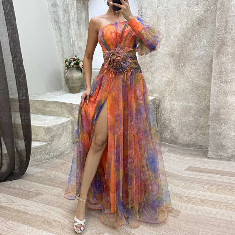 JULIANA - Dreamy Floral Elegance Dress