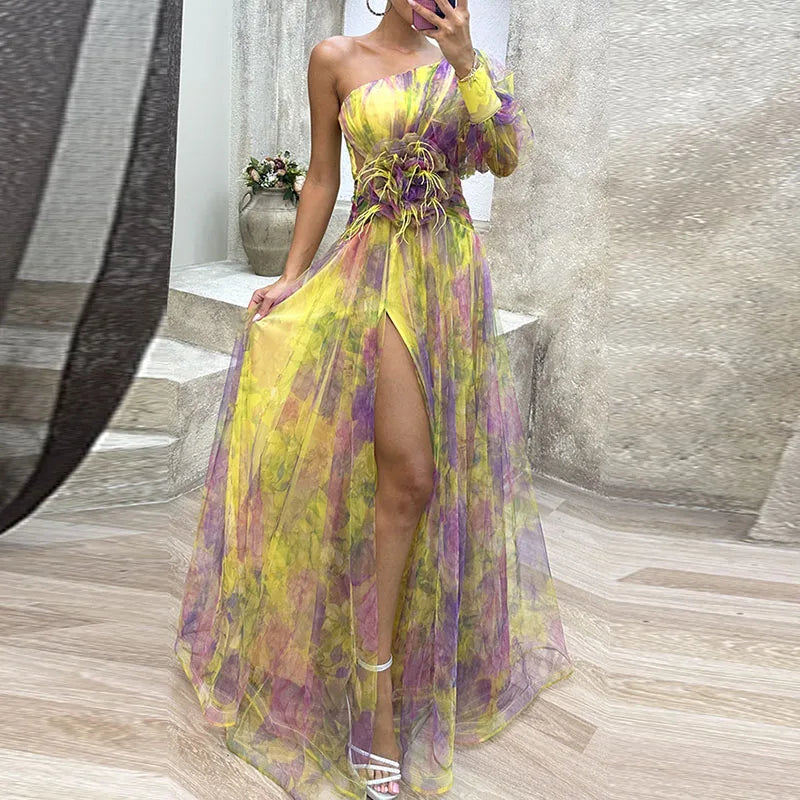 JULIANA - Dreamy Floral Elegance Dress