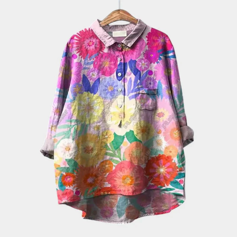 TALLIE – Relaxed Printed Blouse