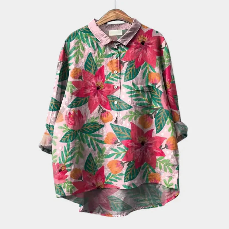 TALLIE – Relaxed Printed Blouse