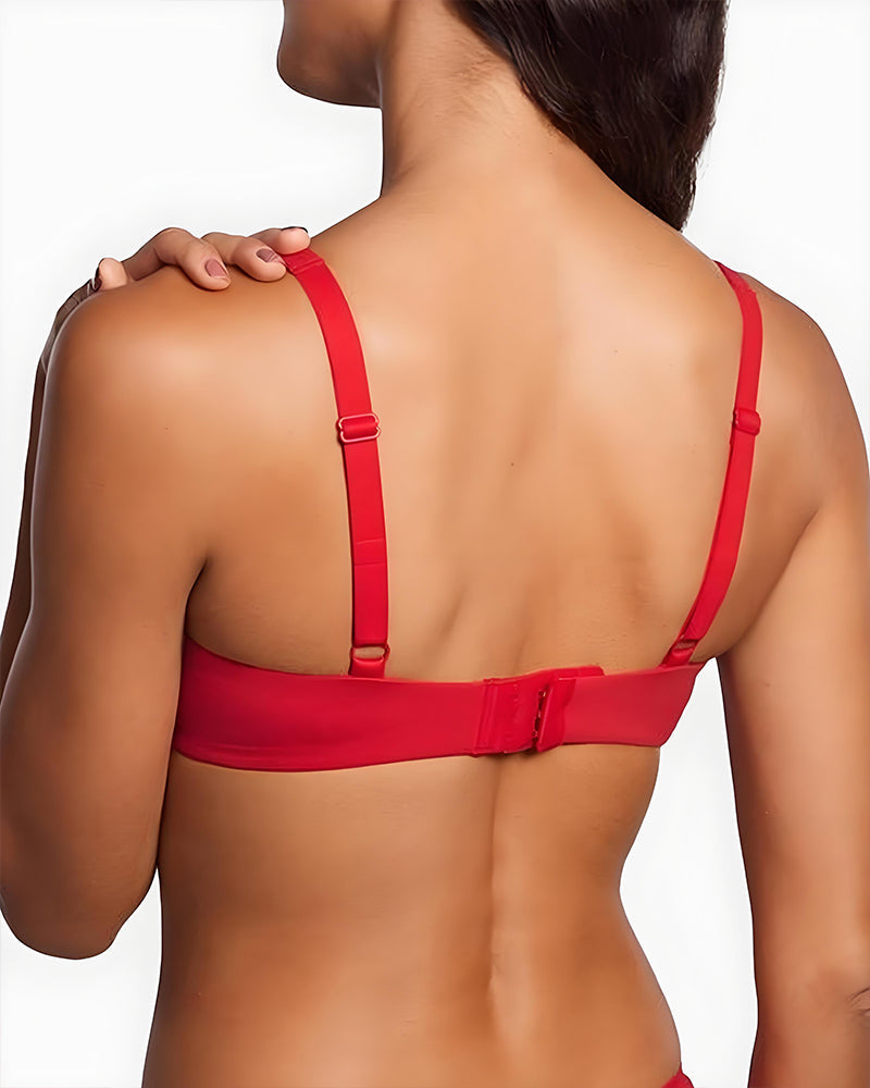 Silque® Lola - Underwire Support Seamless Balconette Bra