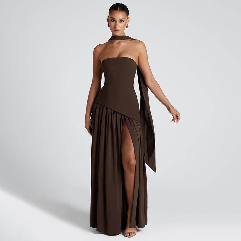 LINDSAY - Elegant Sleeveless Bodycon Maxi Party Dress